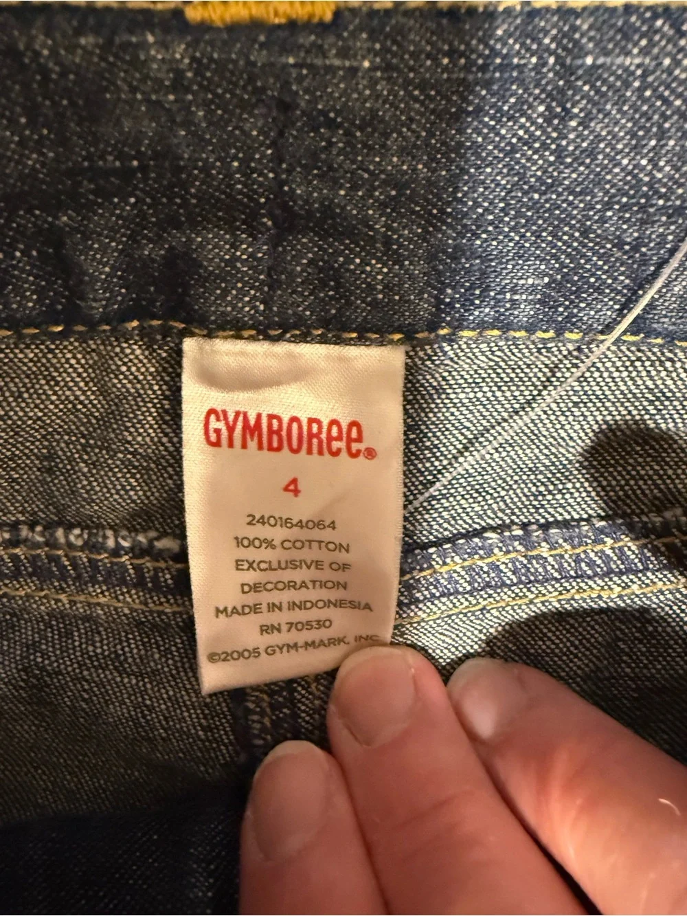 Gymboree Girls Embroidered Embellished Jeans Size 4